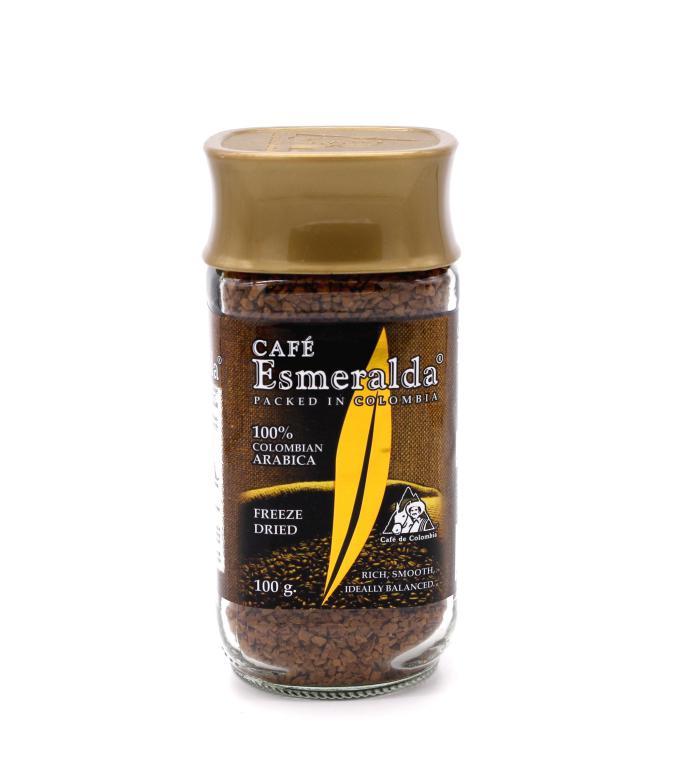 Кофе растворимый сублимированный,  Esmeralda, 100 гр., стекло