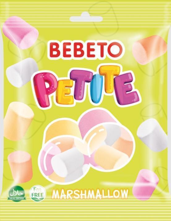 Маршмеллоу Bebeto Petite 60 гр., флоу-пак