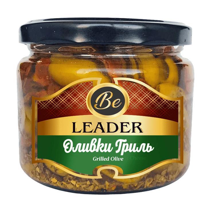 Оливки Be Leader на гриле 290 гр., стекло