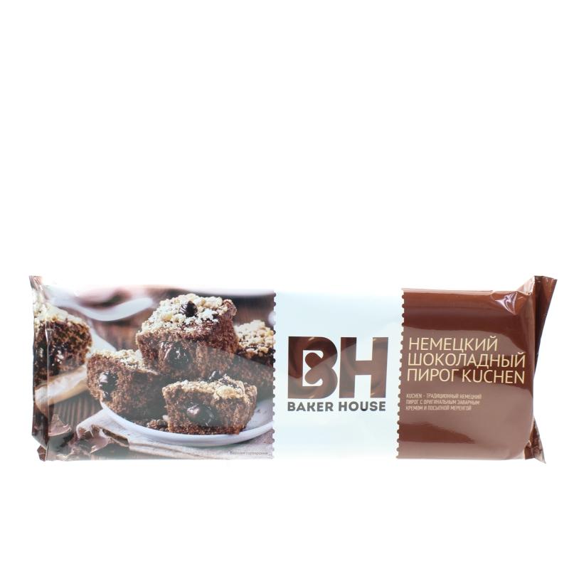 Пирог Baker House шоколад 350 гр., картон
