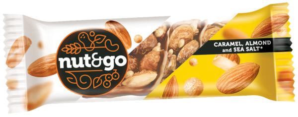 Батончик Nut and Go миндаль 34 гр., флоу-пак