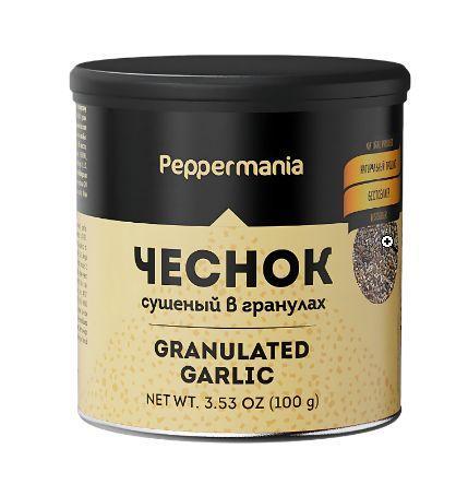 Чеснок Peppermania сушеный в гранулах 70 гр., ПЭТ