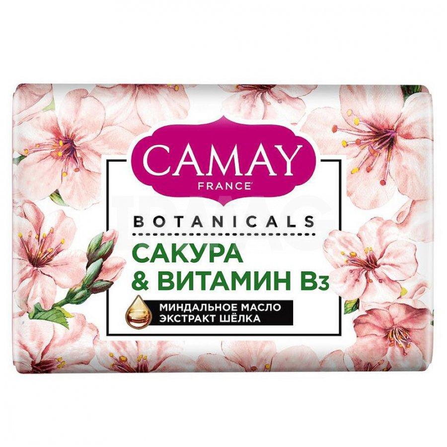 Мыло туалетное Camay Botanicals Японская сакура 85 гр., обертка