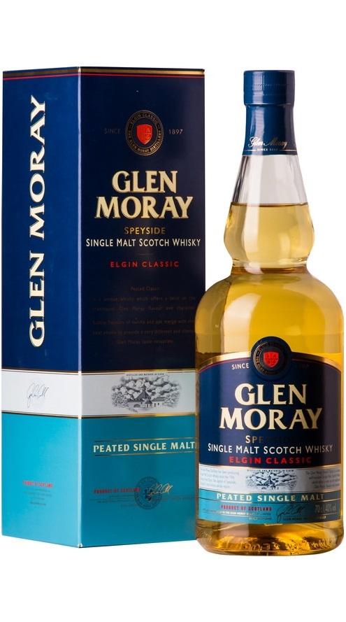 Виски Глен Морей Элджин Классик Питед в п.у. / Glen Moray Elgin Classic Peated, Шотландия