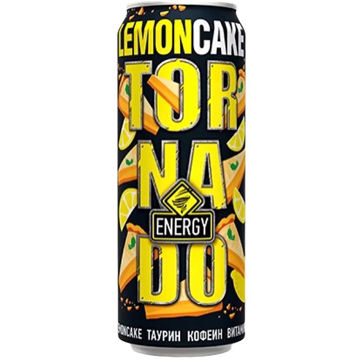 Напиток энергетический Tornado Energy Lemon Cake 450 мл., ж/б