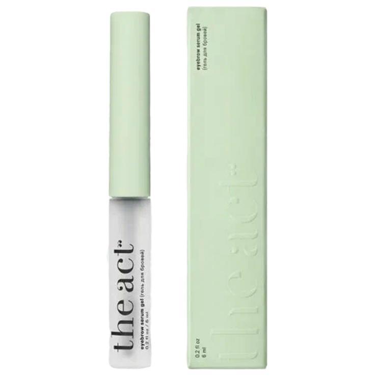 Гель-фиксатор для бровей ухаживающий The Act c маслом усьмы и кератинами 6 мл., картон