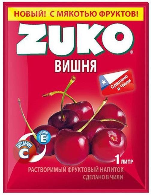 Растворимый напиток Zuko Вишня 20 гр., саше