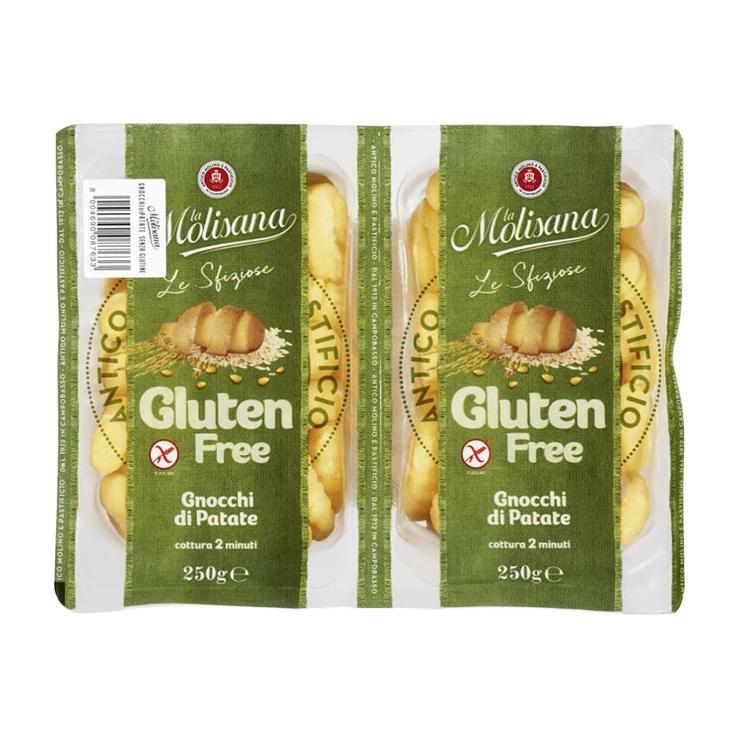 Клецки картофельные La Molisana Gnocchi di Patate ньокки без глютена 500 гр., лоток