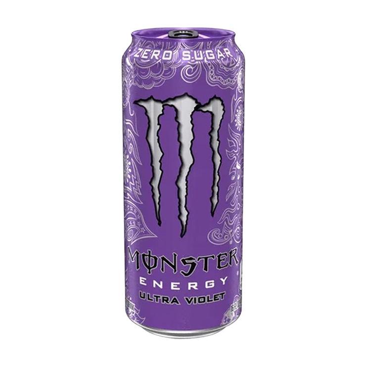 Напиток энергетический Monster Energy Ultra Violet без сахара 500 мл., ж/б