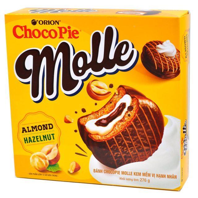 Печенье Orion Choco Pie Molle с фундуком 276 гр., картон