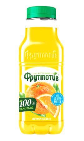 Напиток сокосодержащий Фрутмотив Яркий апельсин 500 мл., ПЭТ