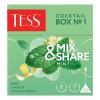 Чай травяной Tess cocktail box № 1 mint мята 20 пирам*1,5 гр., картон