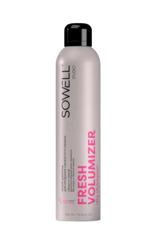 Шампунь сухой SOWELL FRESH VOLUMIZER для волос 300 мл., баллон