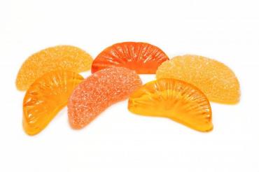 Мармелад YUPO Лимон/Апельсин/Мандарин и фруктовый сок 64 гр., флоу-пак