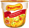 Пюре Роллтон картофельное с мясным вкусом, 40 гр, ПЭТ