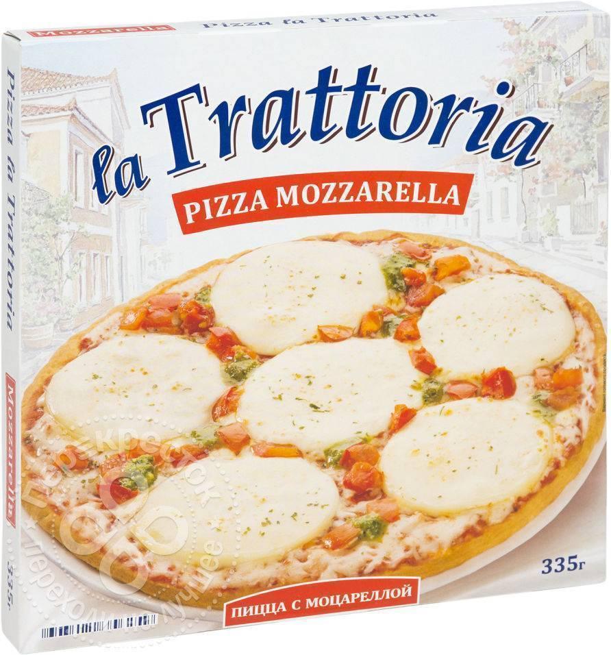 Пицца La Trattoria Моцарелла замороженная 335 гр., картон