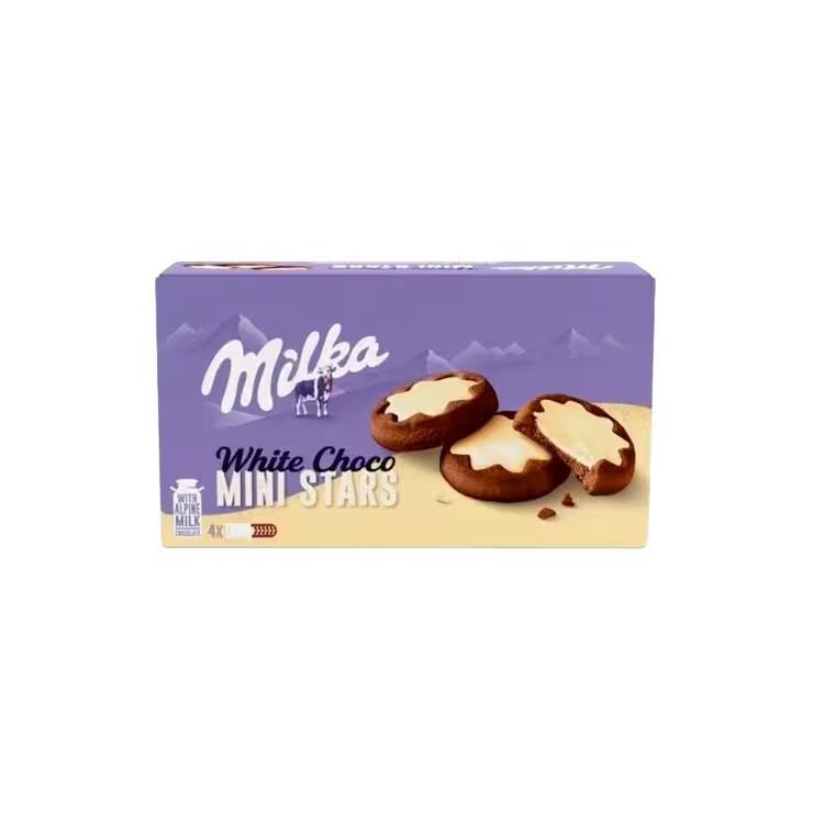 Печенье Milka chocominis white 150 гр., картон