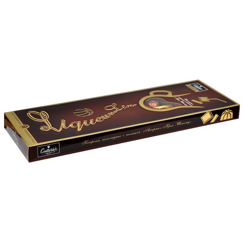 Конфеты Couturier Ликерная линия крем-шоколад 190 гр., картон