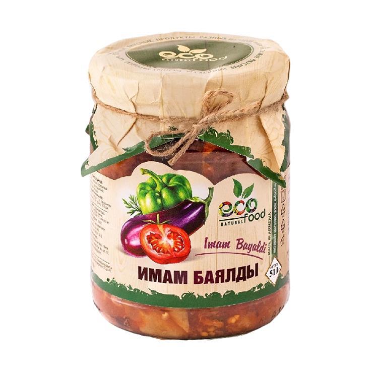 Имам-баялды ECOFOOD 510 гр., стекло