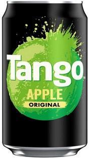 Напиток б/а газированный Tango Apple, 330 мл., ж/б