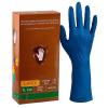 Перчатки Safe&Care медицинские, 50 шт, L, натуральный латекс, синий