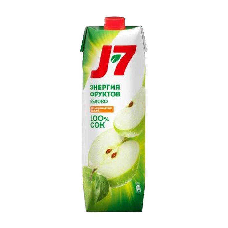 Сок J7 яблоко зеленое 970 мл., тетра-пак