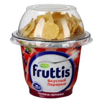 Продукт йогуртный Вкусный перерыв, Fruttis, 10 гр, ПЭТ