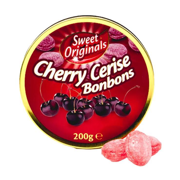 Леденцы Sweet Originals вишня 200 гр., ж/б