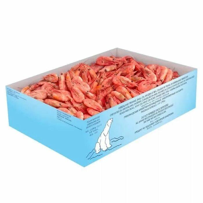 Креветки 90/120 5% Гренландия мишка, 5 кг., картон
