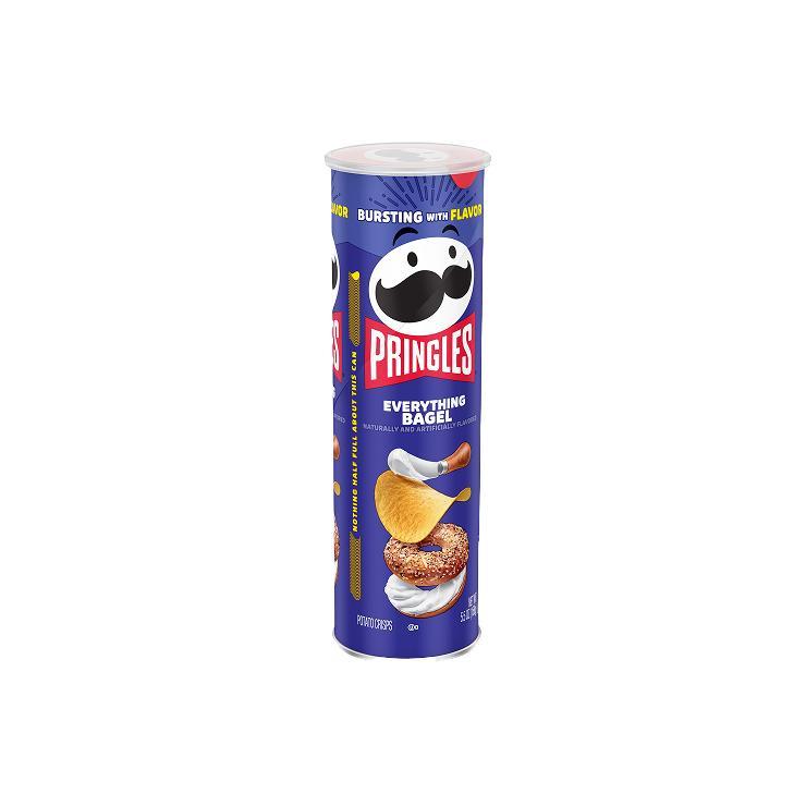 Чипсы Pringles everything bagel бублик 158 гр., туба
