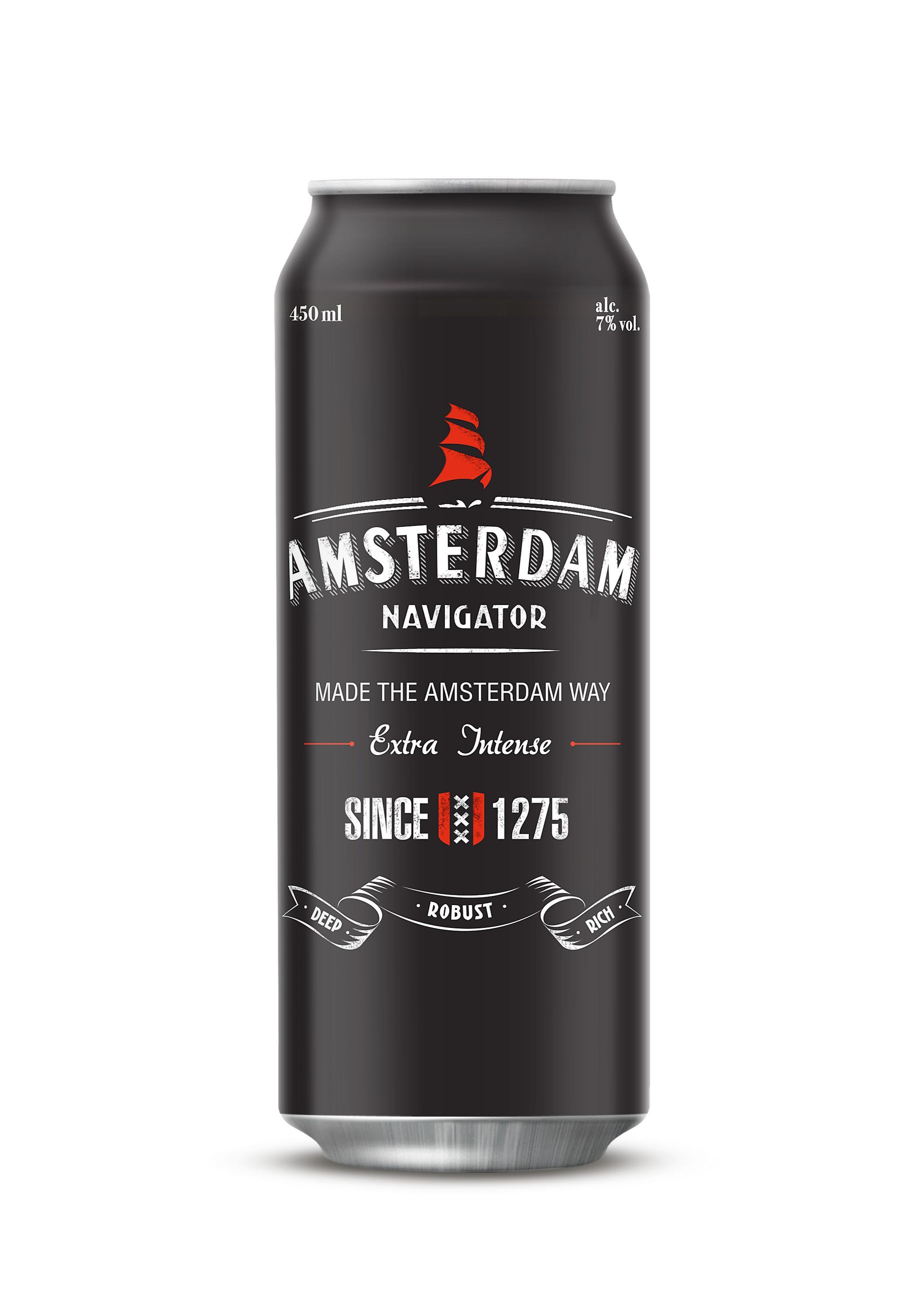 Пивной напиток Amsterdam Navigator 7% 450 мл., ж/б