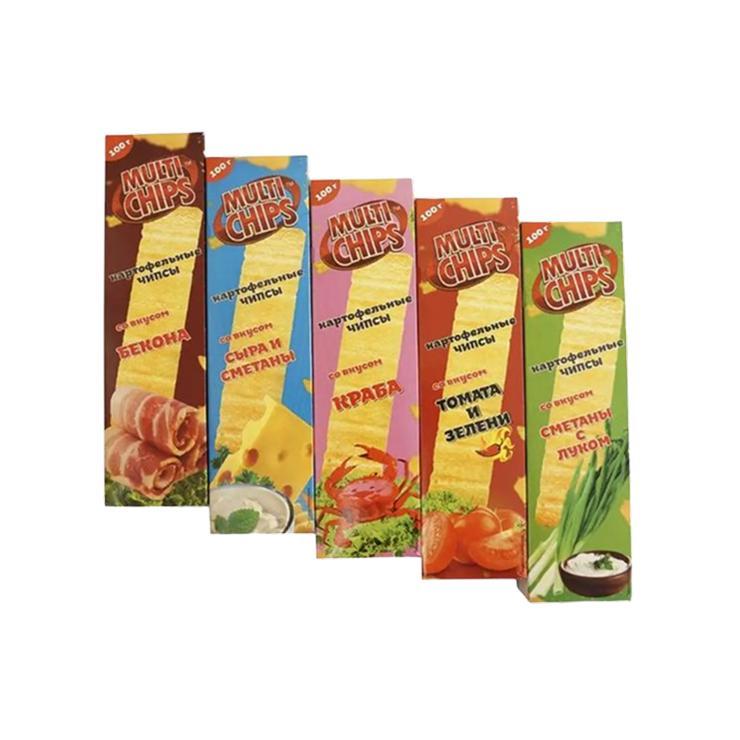 Чипсы Multi Chips ассорти 100 гр., картон