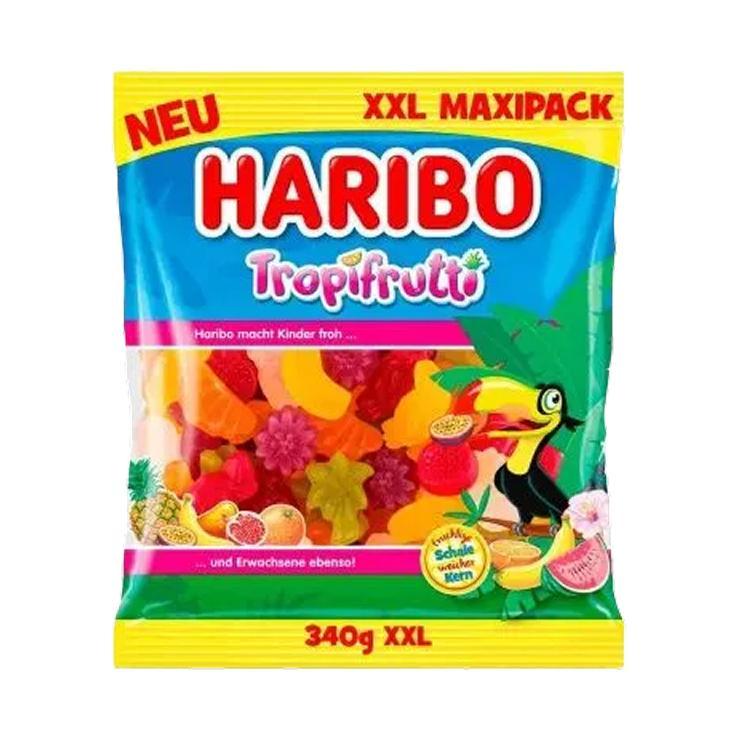 Мармелад жевательный Haribo тропические фрукты 340 гр., флоу-пак