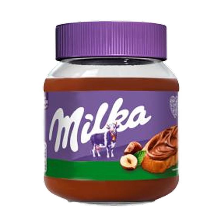 Паста ореховая Milka с добавлением какао 350 гр., стекло