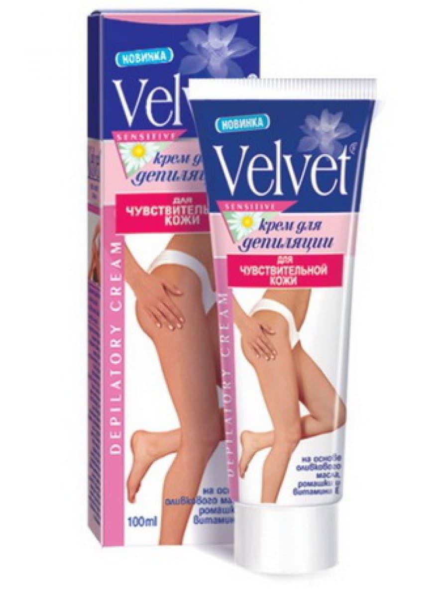 Крем для депиляции Velvet для чувствительной кожи