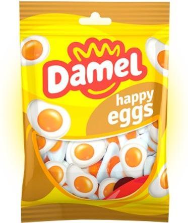 Мармелад жевательный Damel халяль яичница 70 гр., флоу-пак