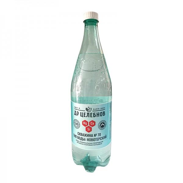 Вода газированная Д.Р. Целебнов минеральная 1,5 л., ПЭТ