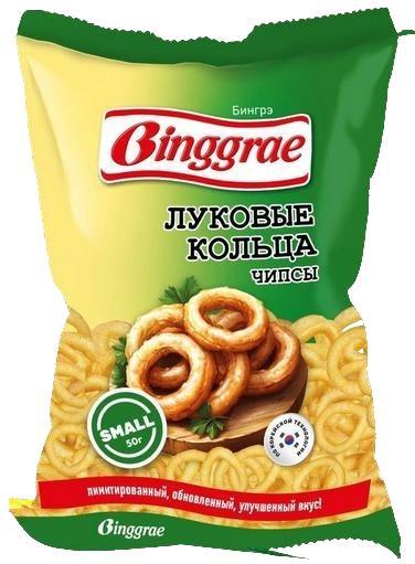 Луковые кольца Binggrae 50 гр., флоу-пак
