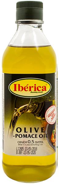 Масло Iberica из оливковых выжимок, 750 мл., ПЭТ