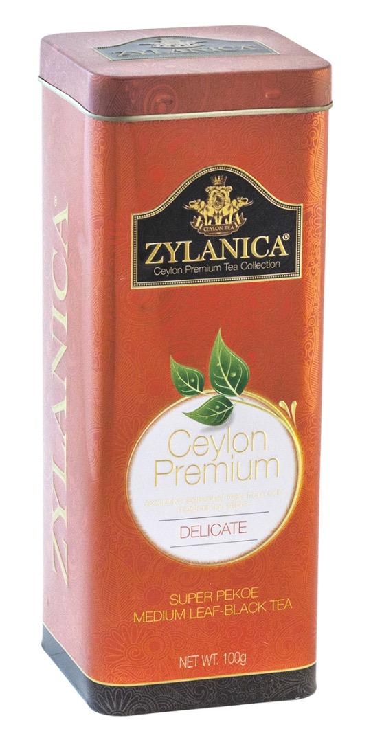 Чай Zylanica Peacock Collection Super Pekoe черный, 100 гр., ж/б