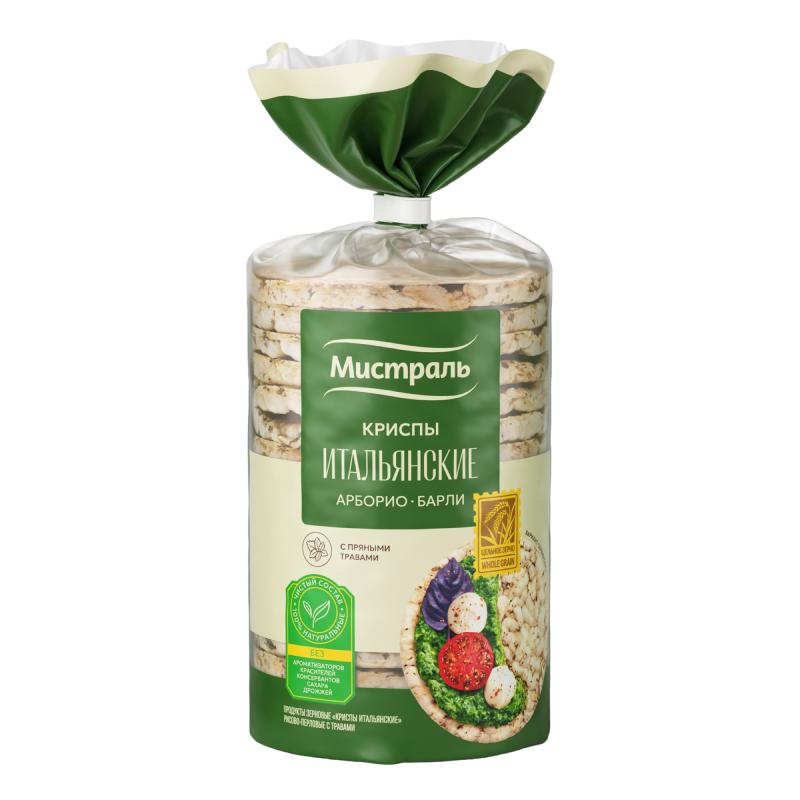 Криспы Мистраль итальянские 110 гр., пакет