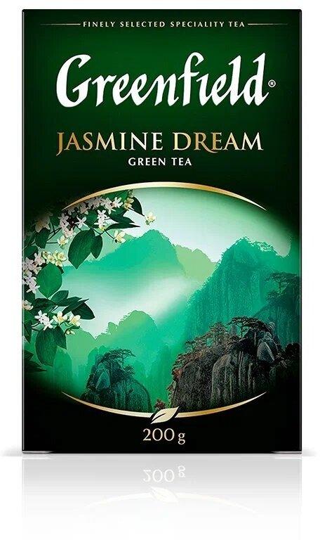 Чай Greenfield Jasmine Dream зеленый 200 гр., картон