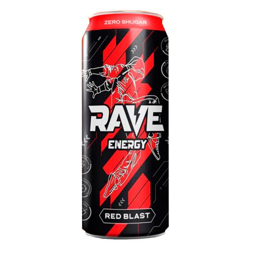 Напиток энергетический Rave Energy Red Blast 500 мл., ж/б