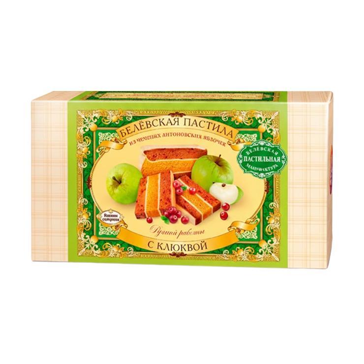 Пастила Белевская заварная клюква 200 гр., картон