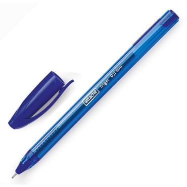 Ручка гелевая Attache Glide TrioGel 0,5мм, син, треуг, неавтом.
