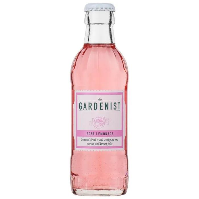 Напиток сильногазированный The Gardenist Rose Lemonade розовый 200 мл., стекло