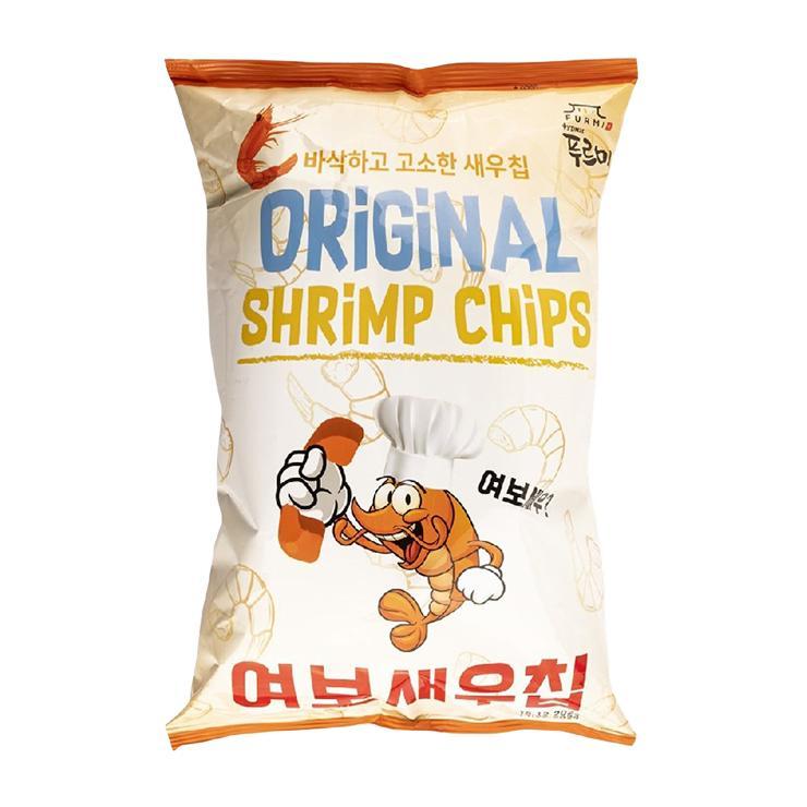 Чипсы Furmi Original Shrimp Оригинальные креветка 80 гр., флоу-пак