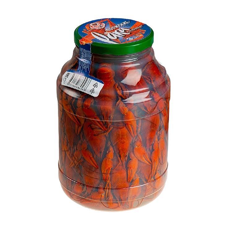 Раки Рак и Краб соленые 3 кг., стекло