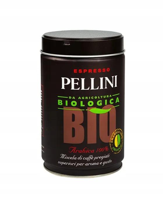Кофе молотый Pellini Bio Arabica 100% 250 гр., ж/б