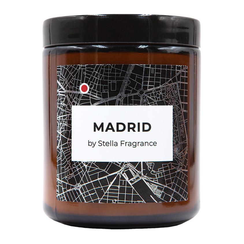 Свеча ароматическая Stella Fragrance Madrid, 250 гр., стекло